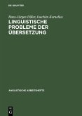 Linguistische Probleme der Übersetzung (eBook, PDF)
