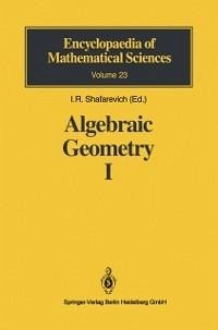 Algebraic Geometry I (eBook, PDF) - Danilov, V. I.; Shokurov, V. V.