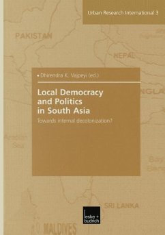 Cover Local Democracy and Politics in South Asia (eBook, PDF)