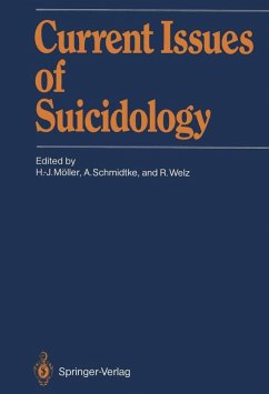 Current Issues of Suicidology (eBook, PDF)