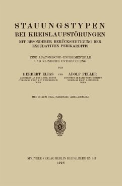 Stauungstypen bei Kreislaufstörungen (eBook, PDF) - Elias, Herbert; Feller, Adolf