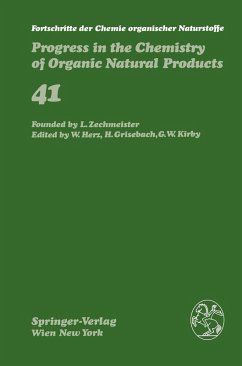 Fortschritte der Chemie organischer Naturstoffe / Progress in the Chemistry of Organic Natural Products (eBook, PDF)