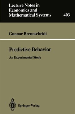 Predictive Behavior (eBook, PDF) - Brennscheidt, Gunnar
