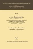 Untersuchungen über die Kombination Metallkleben - Punktschweißen (eBook, PDF) Untersuchungen über die Kombination Metallkleben - Punktschweißen (eBook, PDF)