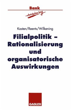Filialpolitik (eBook, PDF) - Kasten, Lars; Reents, Börchert; Wilkening, Hans-Jürgen