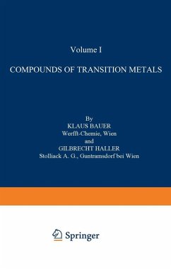 Compounds of Transition Metals (eBook, PDF) - Bauer, K.; Haller, G.