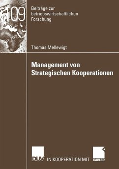 Management von Strategischen Kooperationen (eBook, PDF) - Mellewigt, Thomas
