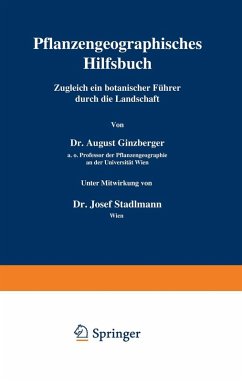 Pflanzengeographisches Hilfsbuch (eBook, PDF) - Ginzberger, August; Stadlmann, Josef