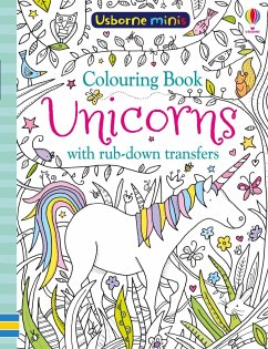 Colouring Book Unicorns with Rub Downs - Robson, Kirsteen