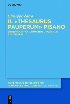 Il «Thesaurus pauperum» pisano (eBook, ePUB) - Zarra, Giuseppe