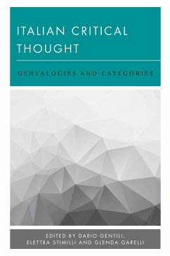 Italian Critical Thought (eBook, ePUB)