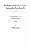 Die Haftung für Personenschäden im deutschen Verkehrsrecht (eBook, PDF)