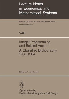 Integer Programming and Related Areas (eBook, PDF)