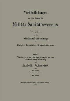 Cover Übersicht über die Neuerungen in der Feldsanitätsausrüstung (eBook, PDF)