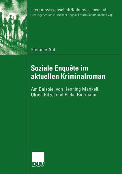 Soziale Enquête im aktuellen Kriminalroman (eBook, PDF)