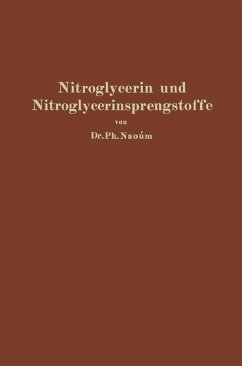 Cover Nitroglycerin und Nitroglycerinsprengstoffe (Dynamite) (eBook, PDF)