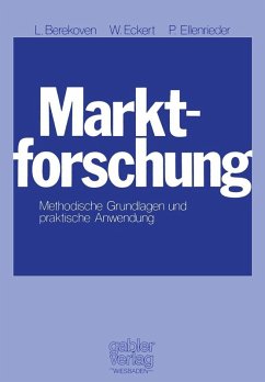 Marktforschung (eBook, PDF) - Berekoven, Ludwig; Eckert, Werner; Ellenrieder, Peter