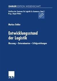 Entwicklungsstand der Logistik (eBook, PDF) - Dehler, Markus
