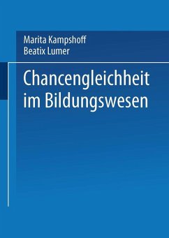 Cover Chancengleichheit im Bildungswesen (eBook, PDF)