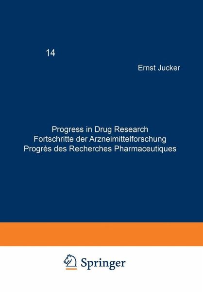 Progress in Drug Research / Fortschritte der Arzneimittelforschung / Progrès des recherches pharmaceutiques (eBook, PDF)
