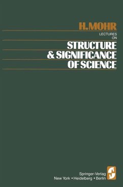 Lectures on Structure and Significance of Science (eBook, PDF) - Mohr, H.