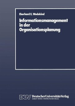 Cover Informationsmanagement in der Organisationsplanung (eBook, PDF)