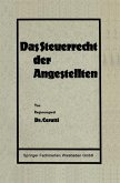 Das Steuerrecht der Angestellten (eBook, PDF)