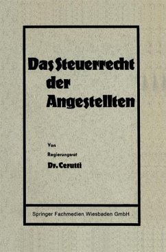 Cover Das Steuerrecht der Angestellten (eBook, PDF)
