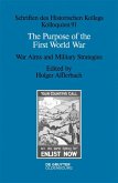 The Purpose of the First World War (eBook, ePUB)