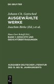 Gedichte und Gedichtübertragungen (eBook, PDF)