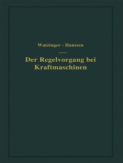 Cover Der Regelvorgang bei Kraftmaschinen auf Grund von Versuchen an Exzenterreglern (eBook, PDF)