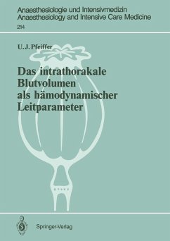 Cover Das intrathorakale Blutvolumen als hämodynamischer Leitparameter (eBook, PDF)