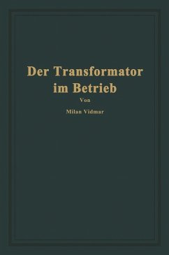 Der Transformator im Betrieb (eBook, PDF) - Vidmar, Milan