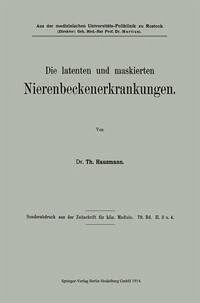Cover Die latenten und maskierten Nierenbeckenerkrankungen (eBook, PDF)