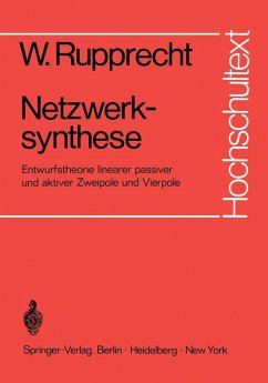 Netzwerksynthese (eBook, PDF) - Rupprecht, W.