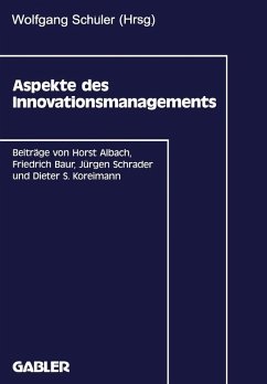 Cover Aspekte des Innovationsmanagements (eBook, PDF)