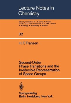 Second-Order Phase Transitions and the Irreducible Representation of Space Groups (eBook, PDF) - Franzen, Hugo F.