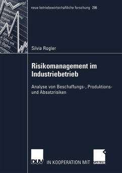 Risikomanagement im Industriebetrieb (eBook, PDF) - Rogler, Silvia