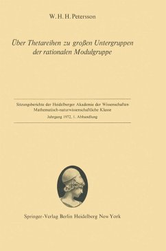 Cover Über Thetareihen zu großen Untergruppen der rationalen Modulgruppe (eBook, PDF)