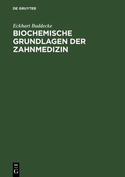 Biochemische Grundlagen der Zahnmedizin (eBook, PDF) Biochemische Grundlagen der Zahnmedizin (eBook, PDF)