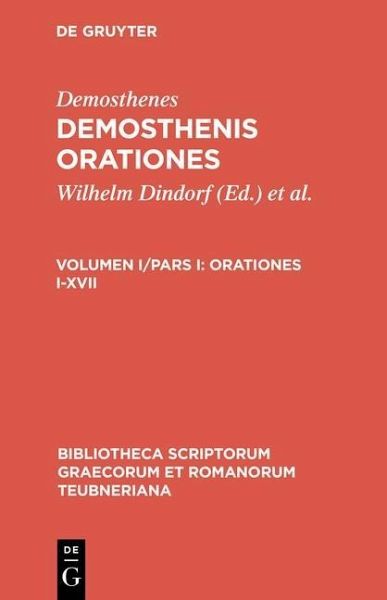 Orationes I-XVII (eBook, PDF) Orationes I-XVII (eBook, PDF)