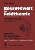 Begriffswelt der Feldtheorie (eBook, PDF)