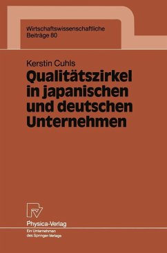 Qualitätszirkel in japanischen und deutschen Unternehmen (eBook, PDF) - Cuhls, Kerstin