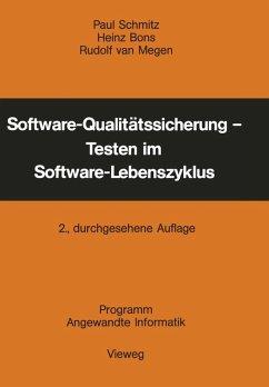 Cover Software-Qualitätssicherung - Testen im Software-Lebenszyklus (eBook, PDF)