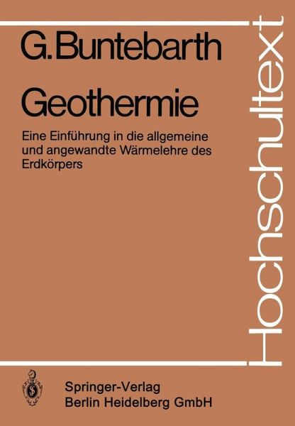 Geothermie (eBook, PDF) Geothermie (eBook, PDF)