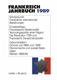 Frankreich-Jahrbuch 1989 (eBook, PDF) - Deutsch-Französisches Institut