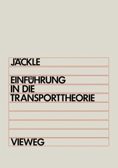 Einführung in die Transporttheorie (eBook, PDF) - Jäckle, Josef