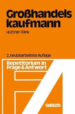 Großhandelskaufmann (eBook, PDF) - Hüttner, Erich