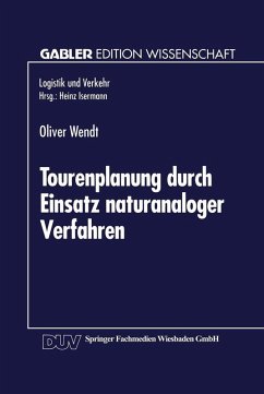 Cover Tourenplanung durch Einsatz naturanaloger Verfahren (eBook, PDF)