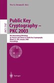 Public Key Cryptography - PKC 2003 (eBook, PDF)